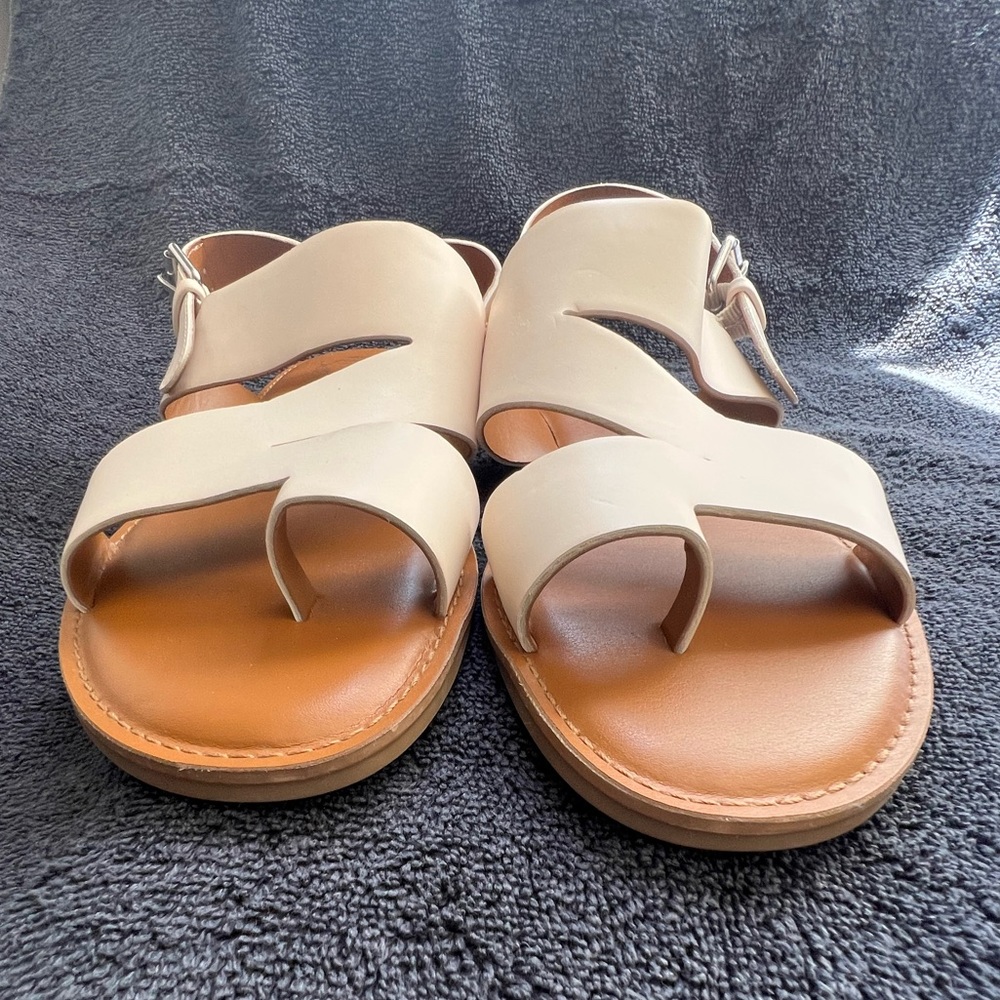 Franco Sarto Women's Jax Sandal, Cream, Size 9 - Picture 7 of 9